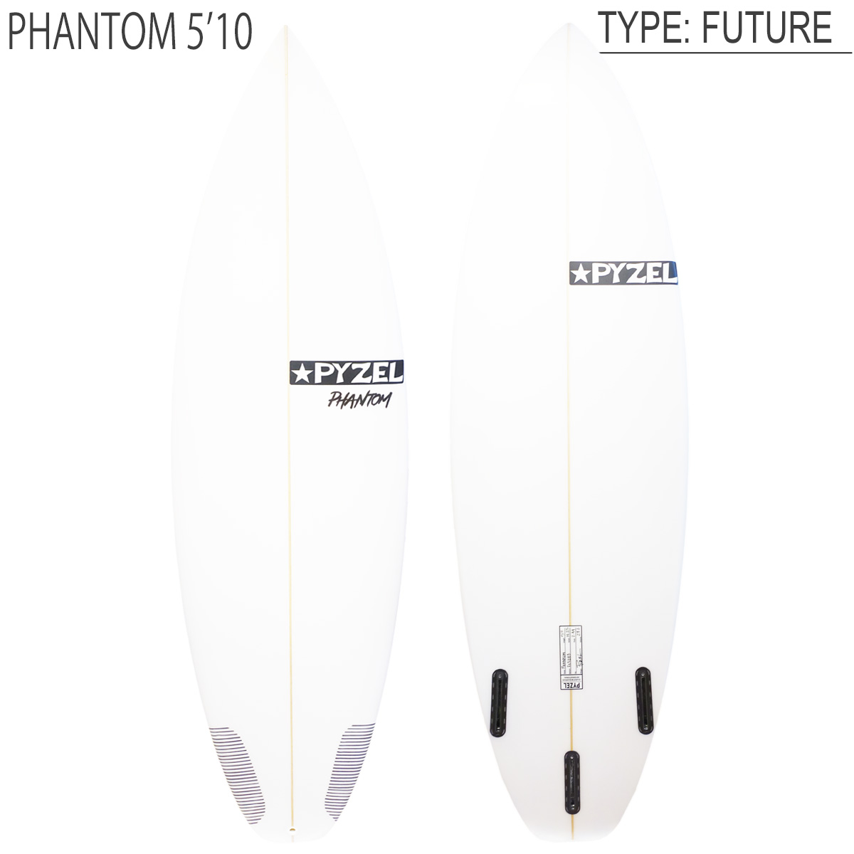 PYZEL SURFBOARDS PHANTOM ファントム PU パイゼル SURFBOARDS