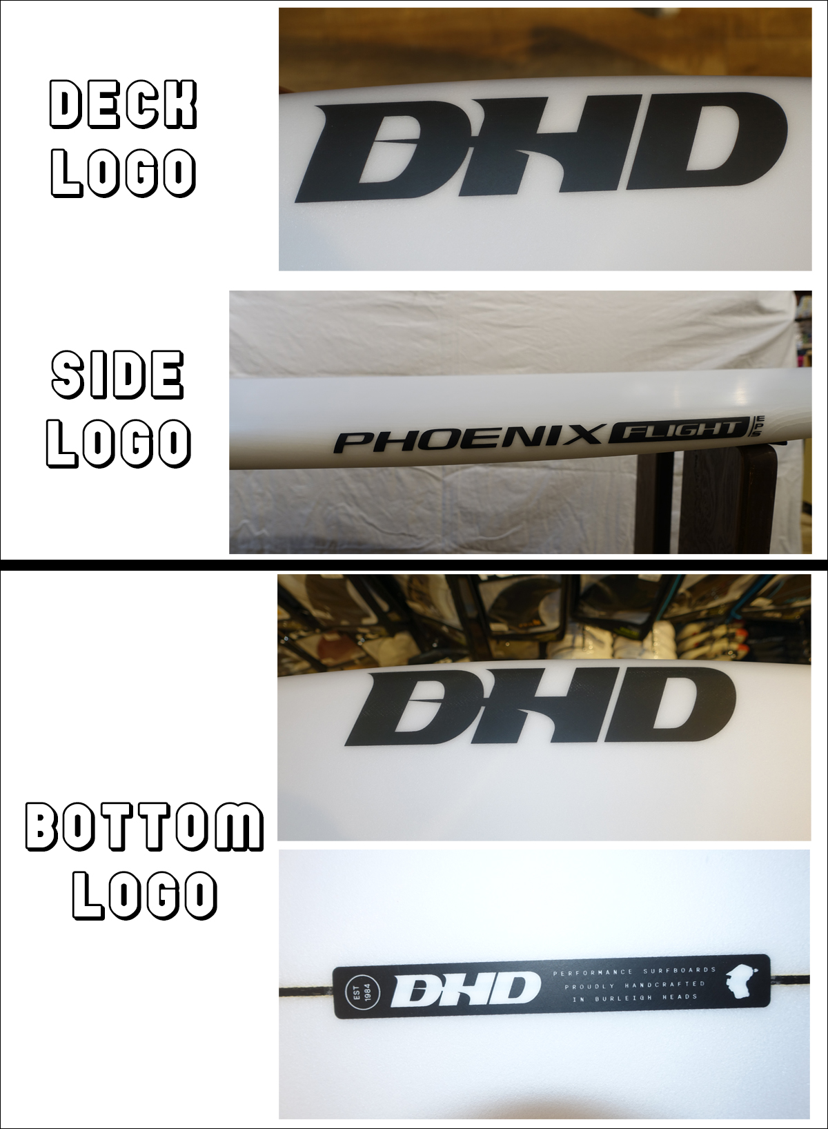 26 DHD サーフボード PHOENIX FLIGHT EPS フェニックスフライト