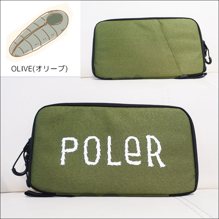POLeR（ポーラー） トラベルウォレット TRAVEL WALLET キャンプ 財布