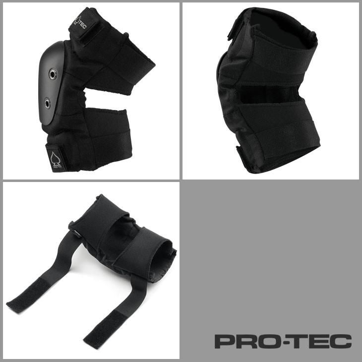 PRO-TEC プロテック プロテクター ELBOW PADS BLACK PADS エルボー パッド ブラック ひじ 肘 スケート ボード スケボー  保護 大人用 日本正規品 :elbowpad:オーシャン スポーツ - 通販 - Yahoo!ショッピング