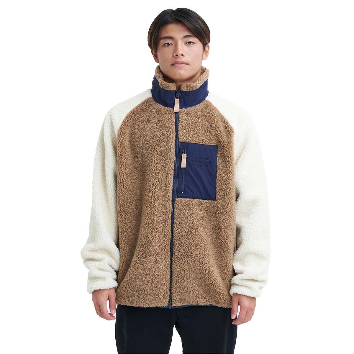 23 FW Quiksilver クイックシルバー ジャケット BOA FLEECE STAND