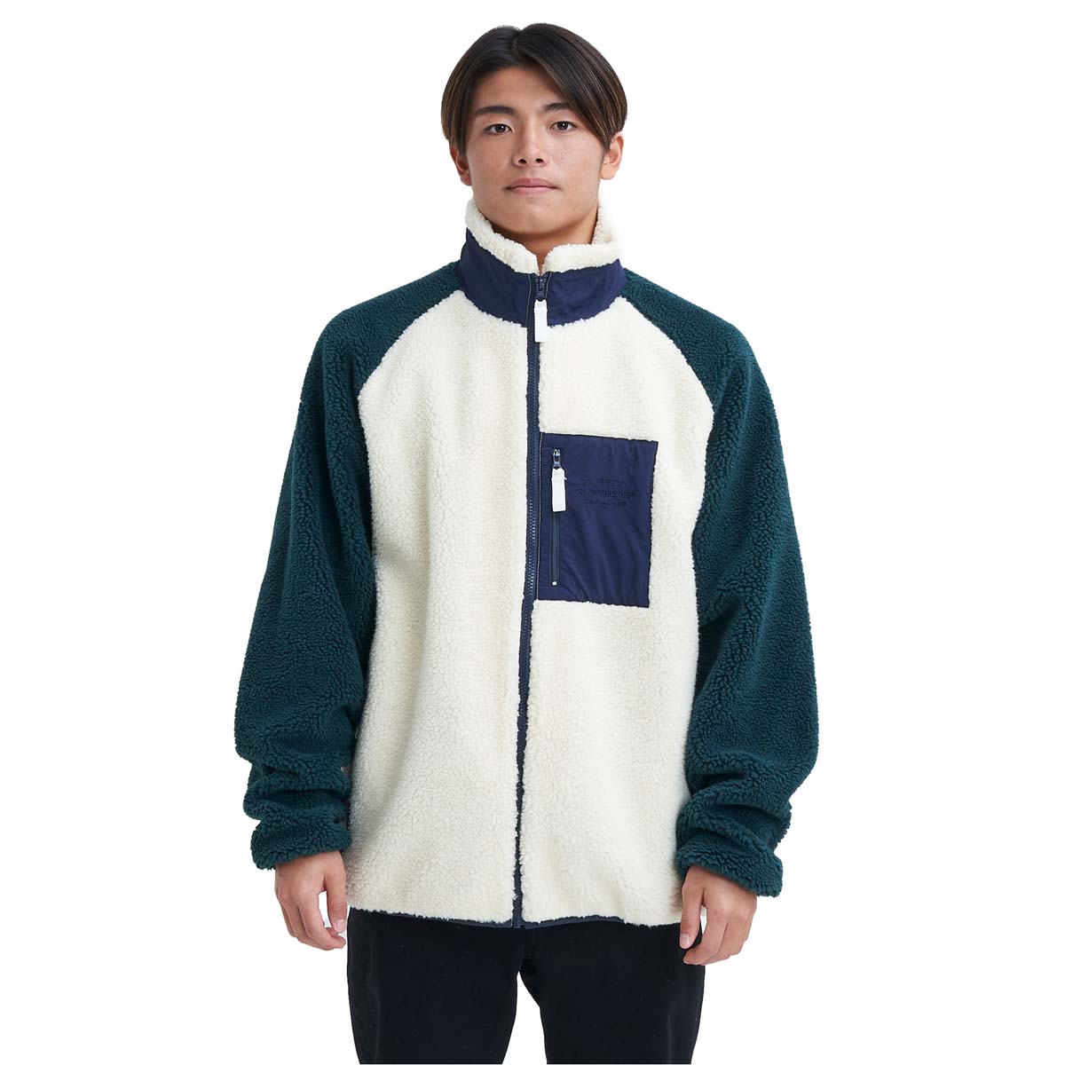 23 FW Quiksilver クイックシルバー ジャケット BOA FLEECE STAND