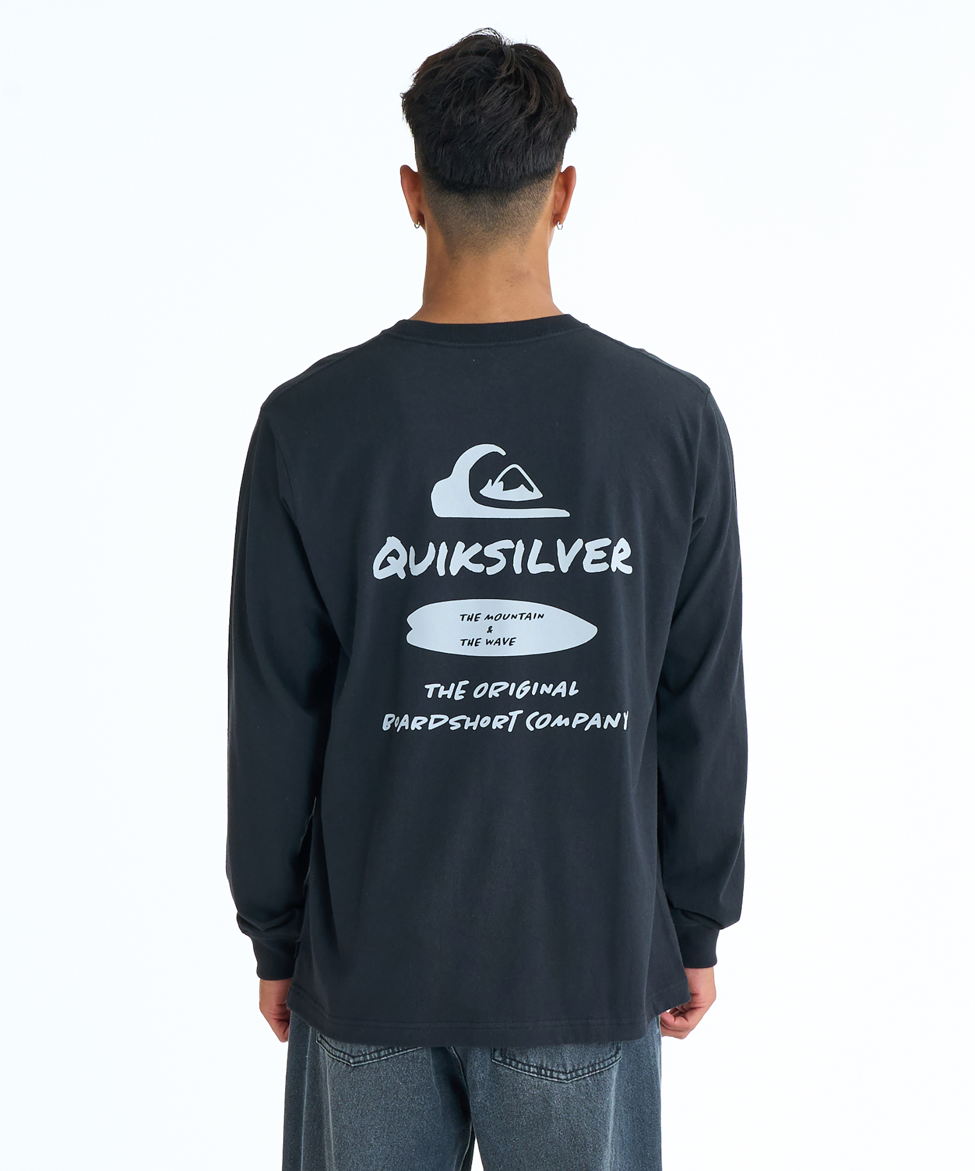 26 SS Quiksilver ロンT NEW HD LT 長袖 Tシャツ ユニセックス