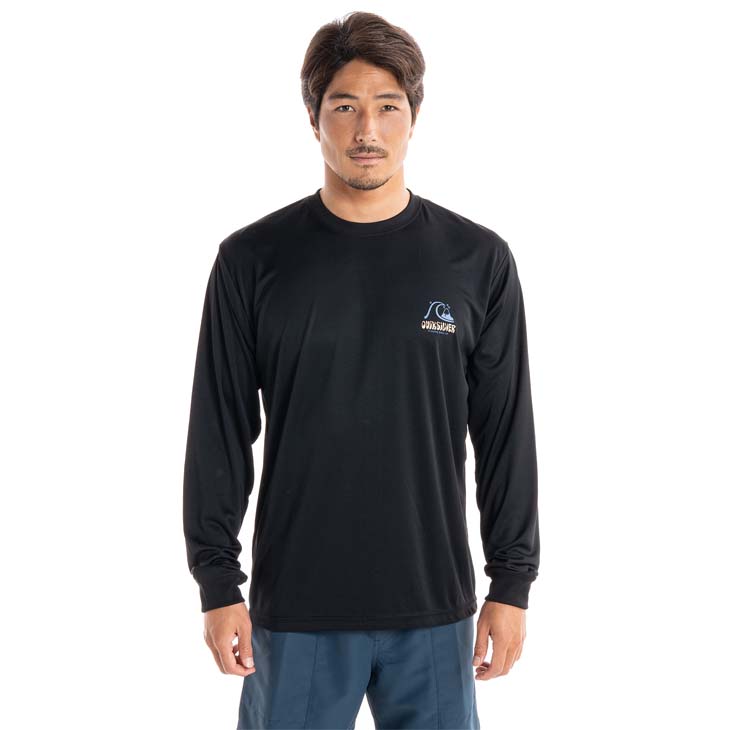 23 SS Quiksilver クイックシルバー 長袖ラッシュガード ARTS IN PALM LS UPF50+ 速乾性 メンズ QLY231033 日本正規品｜stradiy｜05