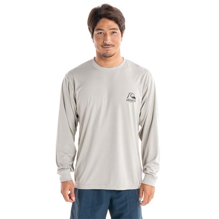 23 SS Quiksilver クイックシルバー 長袖ラッシュガード ARTS IN PALM LS UPF50+ 速乾性 メンズ QLY231033 日本正規品｜stradiy｜04