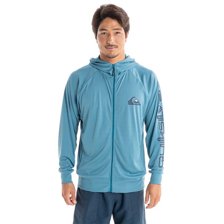 23 SS Quiksilver クイックシルバー ラッシュガード OMNI MW ZIP HOODIE UPF50+ 速乾性 メンズ QLY231034 日本正規品｜stradiy｜03