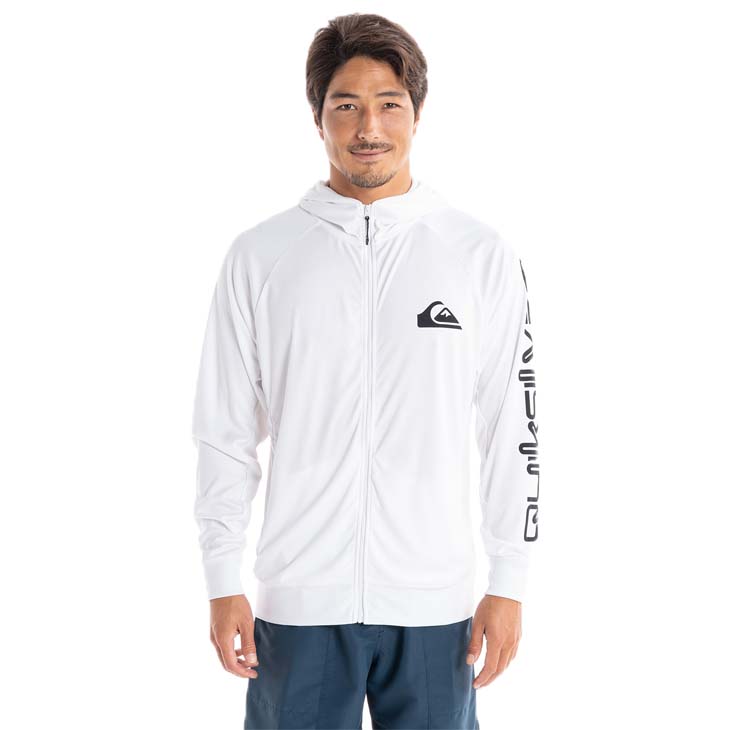 23 SS Quiksilver クイックシルバー ラッシュガード OMNI MW ZIP HOODIE UPF50+ 速乾性 メンズ QLY231034 日本正規品｜stradiy｜02