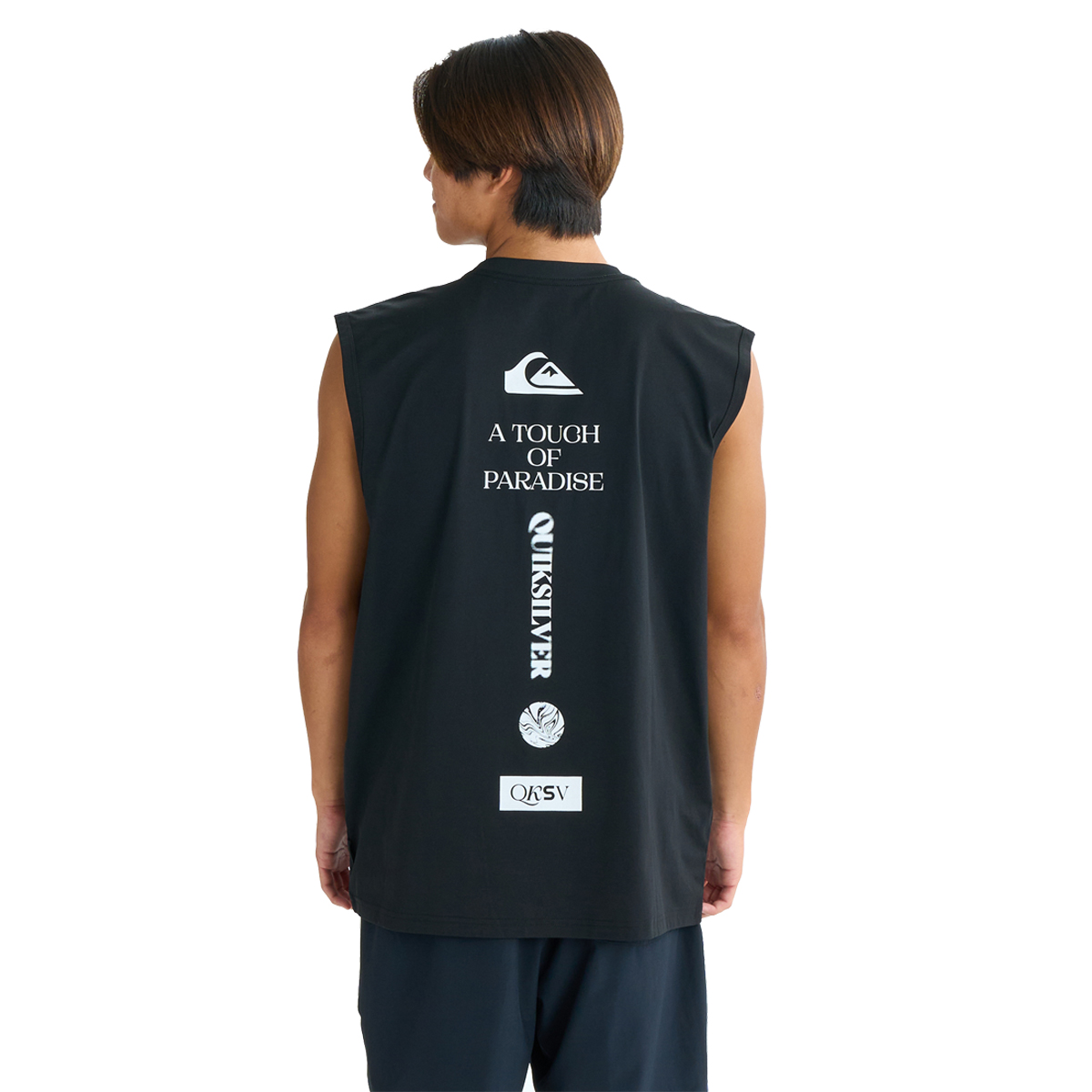 ★QUIKSILVER★ メンズ ラッシュガード ノースリーブ/アウトドア Quiksilver 25 QUIKSILVER クイックシルバー ラッシュガード