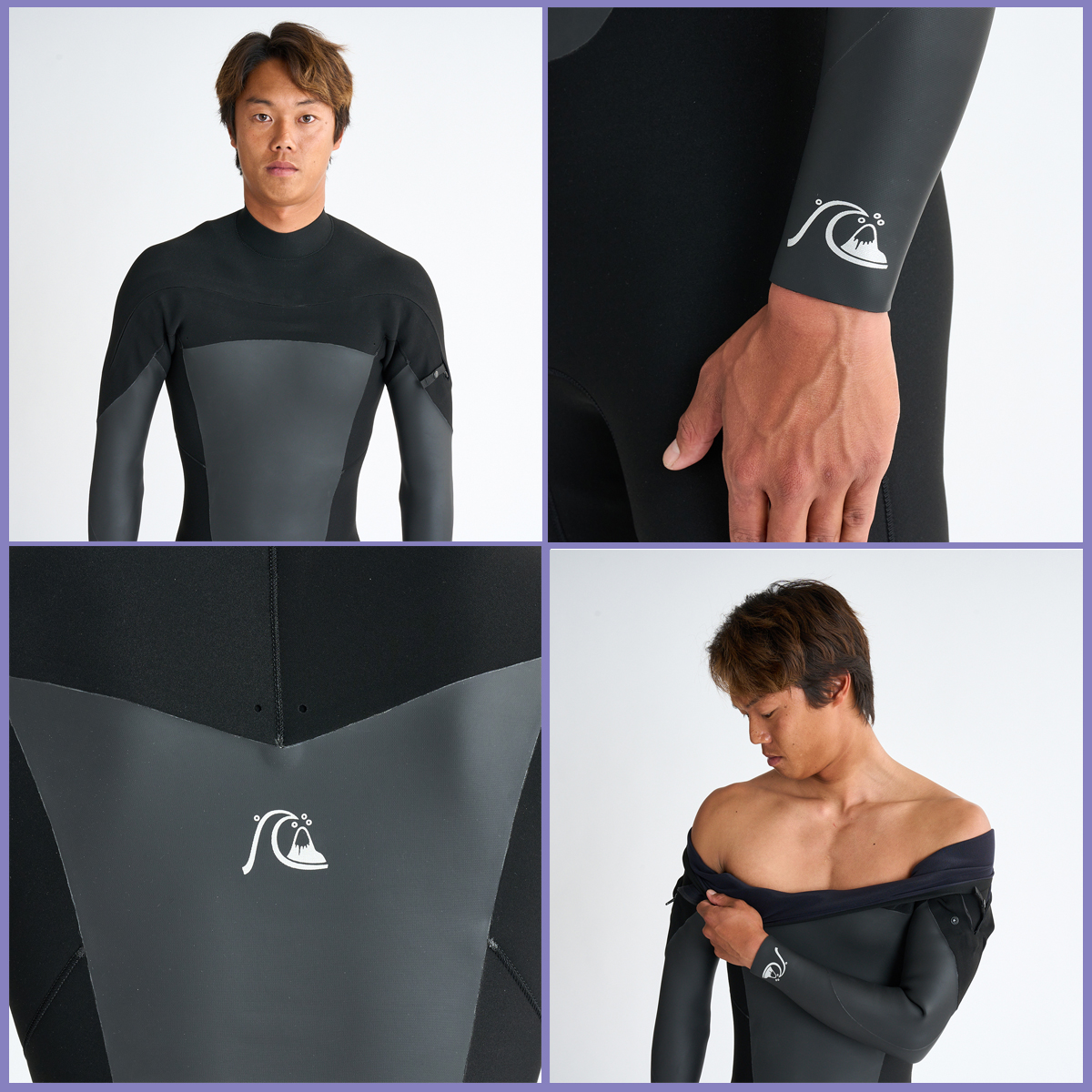 【セール】ジャパンモデル クイックシルバー セミドライ5/4/3 チェストジップ 楽天市場】24-25 QUIKSILVER クイックシルバー ウェットスーツ