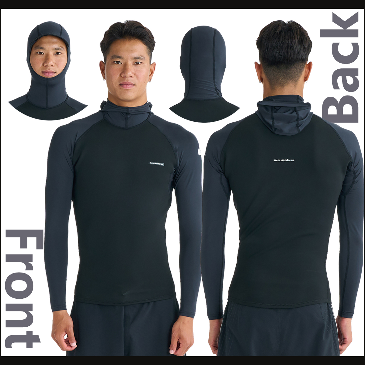 Quiksilver（クイックシルバー） 26 QUIKSILVER フード付き長袖