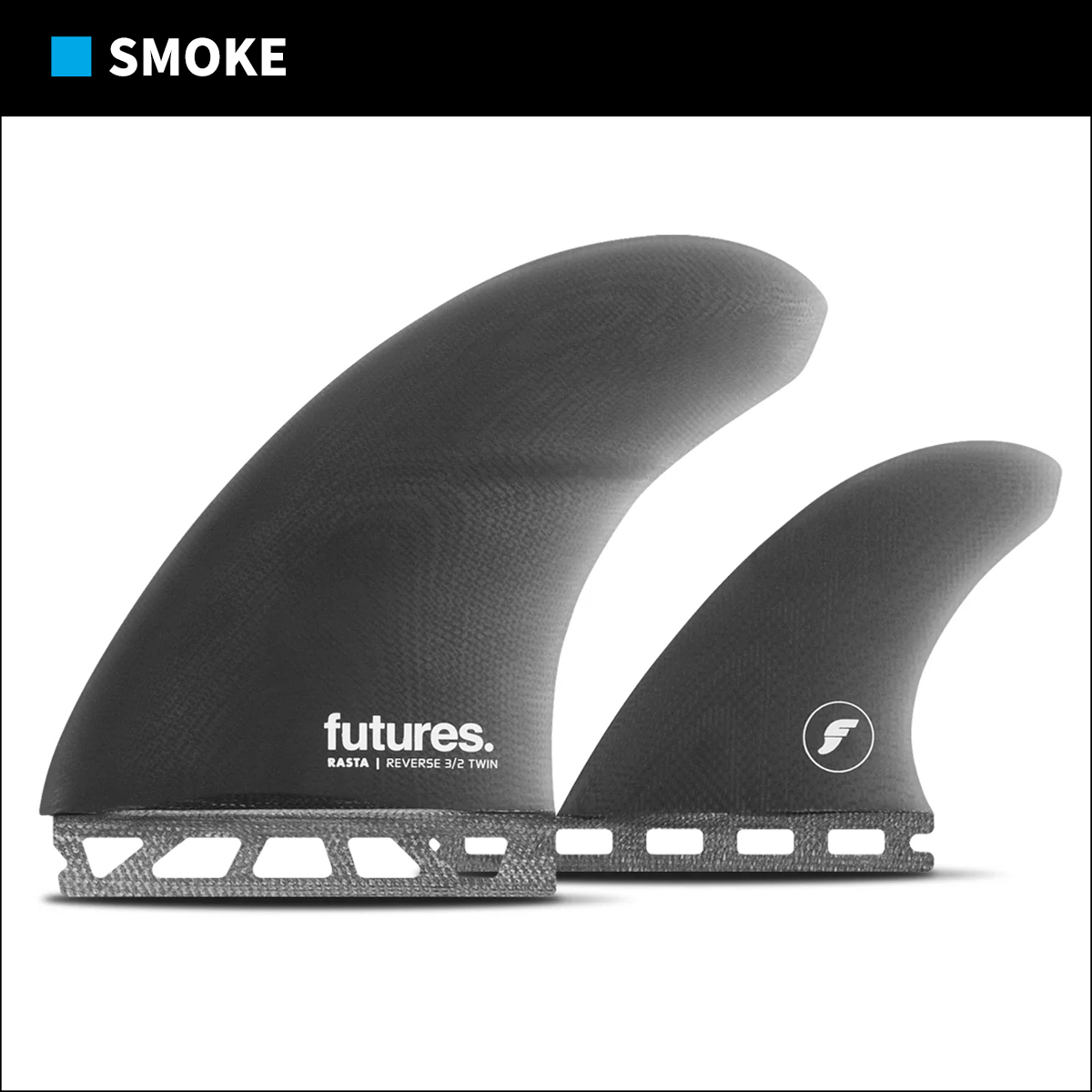 futures. フューチャー フィン ツイン+スタビ 2+1 ラスタ
