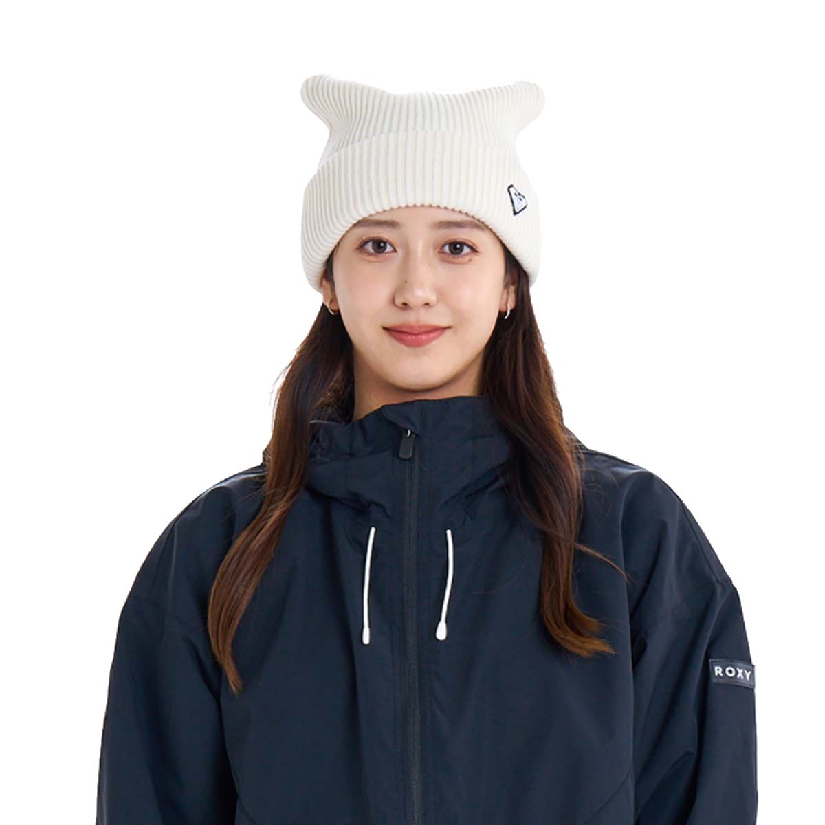 ロキシー スノーボード レディースS インナー付& ロキシー新品ビーニー　セット ROXY（ロキシー） 25/26 SNOW ROXY ニット帽 スクエア ビーニー 帽子