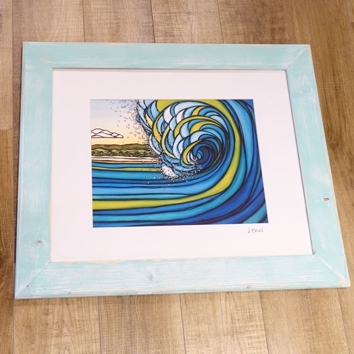 【HEATHER BROWN】ヘザーブラウン *OUTER REEF* Heather Brown Art Japan ヘザーブラウン Outer Reef Print