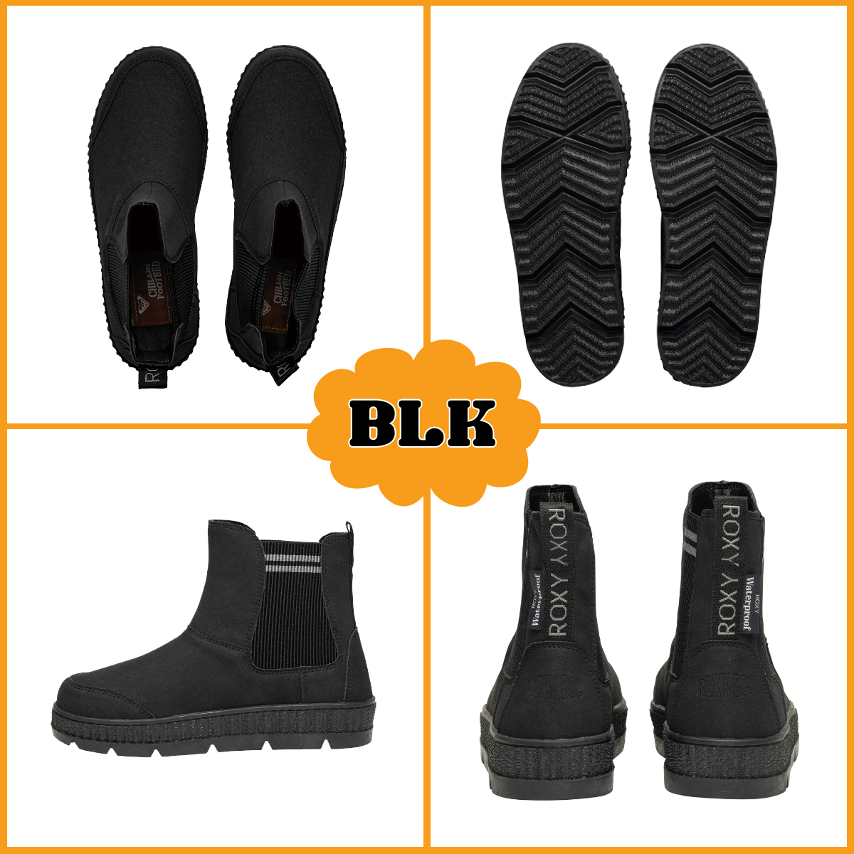 ROXY（ロキシー） 24 ROXY ブーツ DAY-DAWN 3 サイドゴアブーツ 撥水