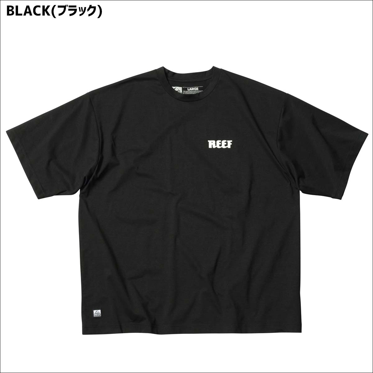 新品　REEF ラッシュガード　S  155～162 REEF ラッシュガード 「REEF」HERITAGE LOGO RASH L/S TEE