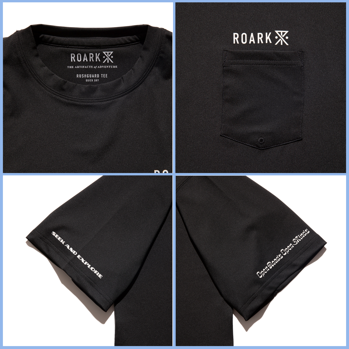 新品 未使用 ROARK ロアーク 長袖 ラッシュガード タッパー サーフィン BILLABONG 24 ROARK ロアーク ラッシュガード Tシャツ 