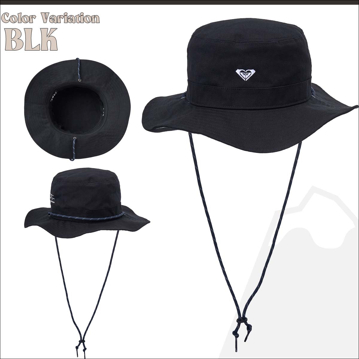 ROXY 25 SS ロキシー アドベンチャーハット SHADY BRADY 帽子