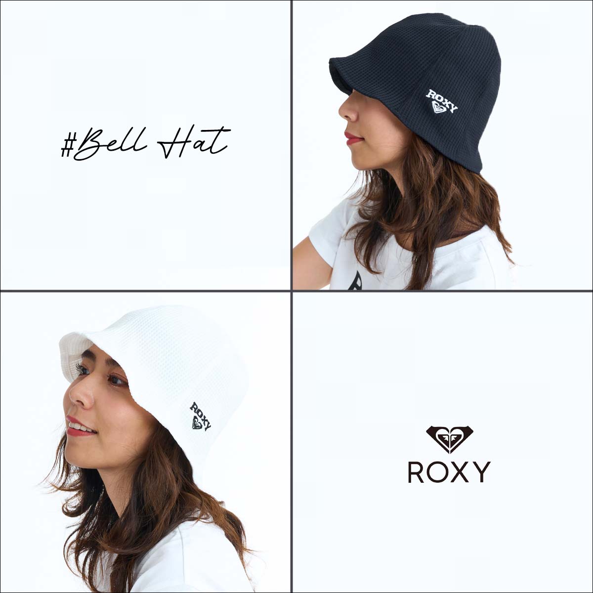 ROXY(ロキシー) 26 SS ROXY ハット ブルー ドリフト 帽子 ベル型 刺 ROXY(ロキシー) 26 SS ROXY ハット ブルー ドリフト 帽子 ベル型 刺