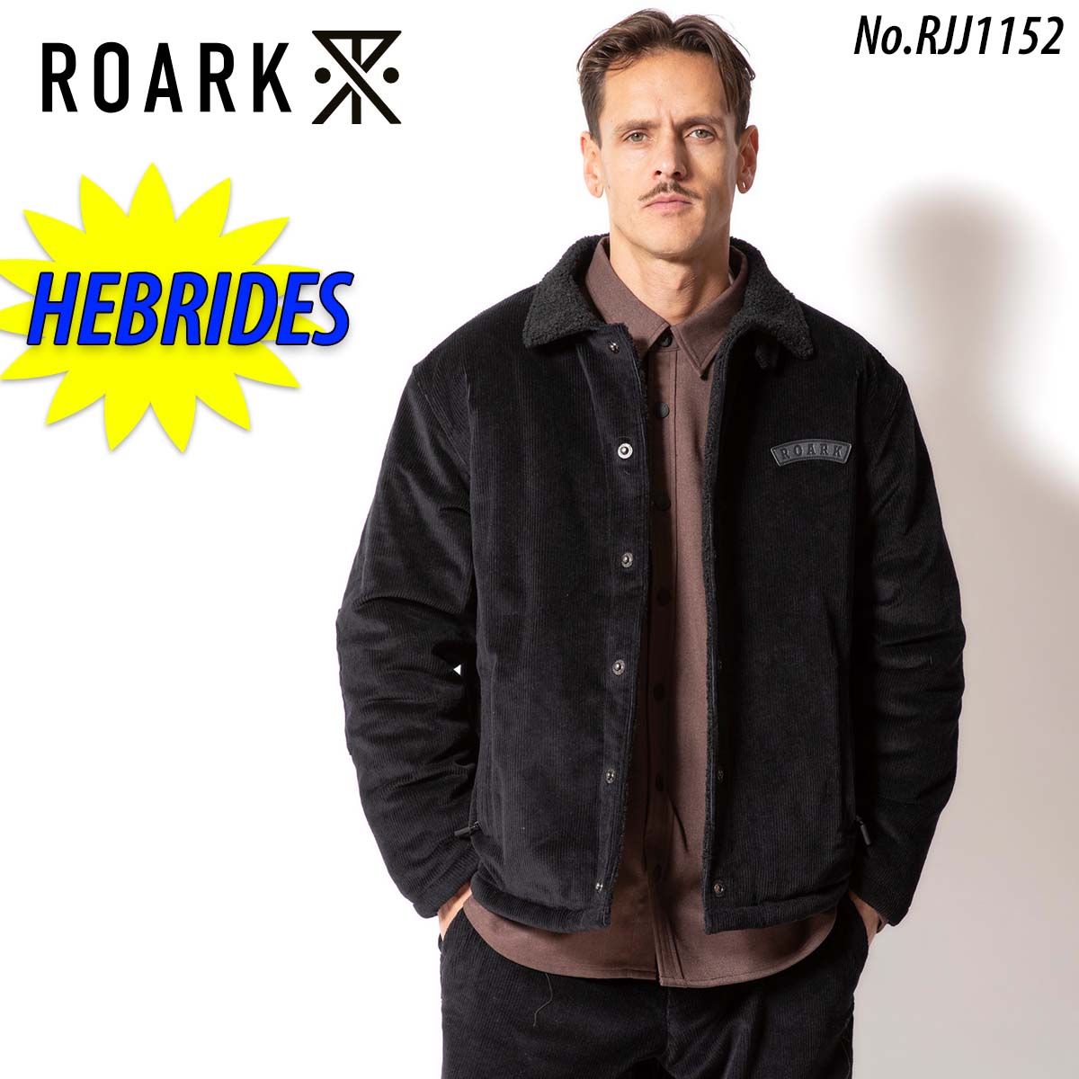 25 ROARK ロアーク ジャケット HEBRIDES アウター コーデュロイ ボア