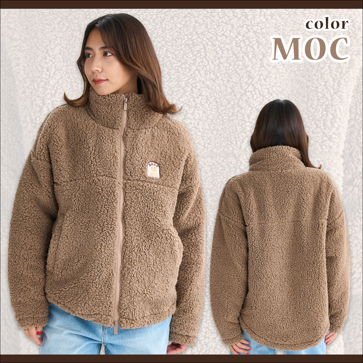 ROXY（ロキシー） 25 FW ROXY ボアジャケット BELLIS BOA JACKET ボア