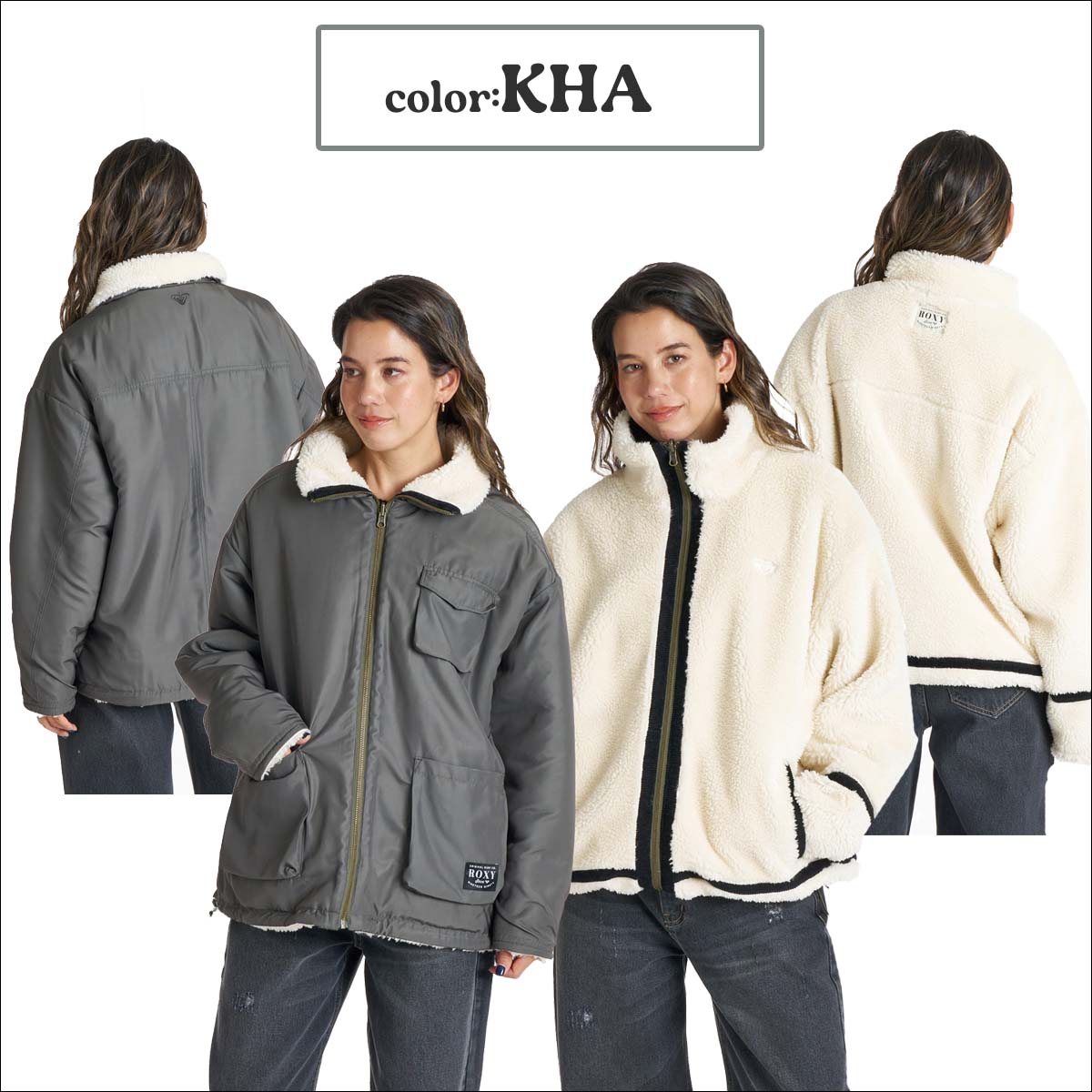 ROXY（ロキシー） 26 FW ROXY サーフィン ジャケット リバーシブル