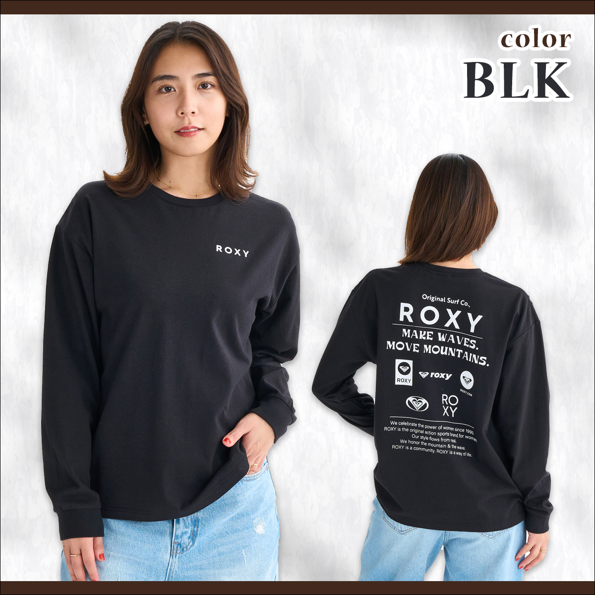 ROXY（ロキシー） 25 FW ROXY ロンT HISTORICAL LOGO L/S TEE長袖