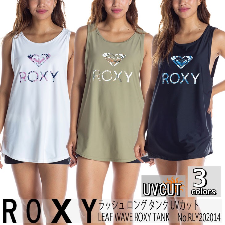 ROXY（ロキシー） 20 ROXY ラッシュ ロング タンク UVカット LEAF WAVE