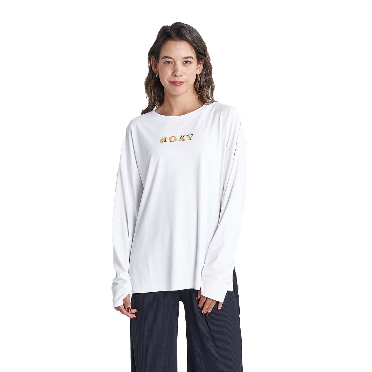 ROXY ラッシュガード レディース ロキシー 長袖 UVカット 23 HS