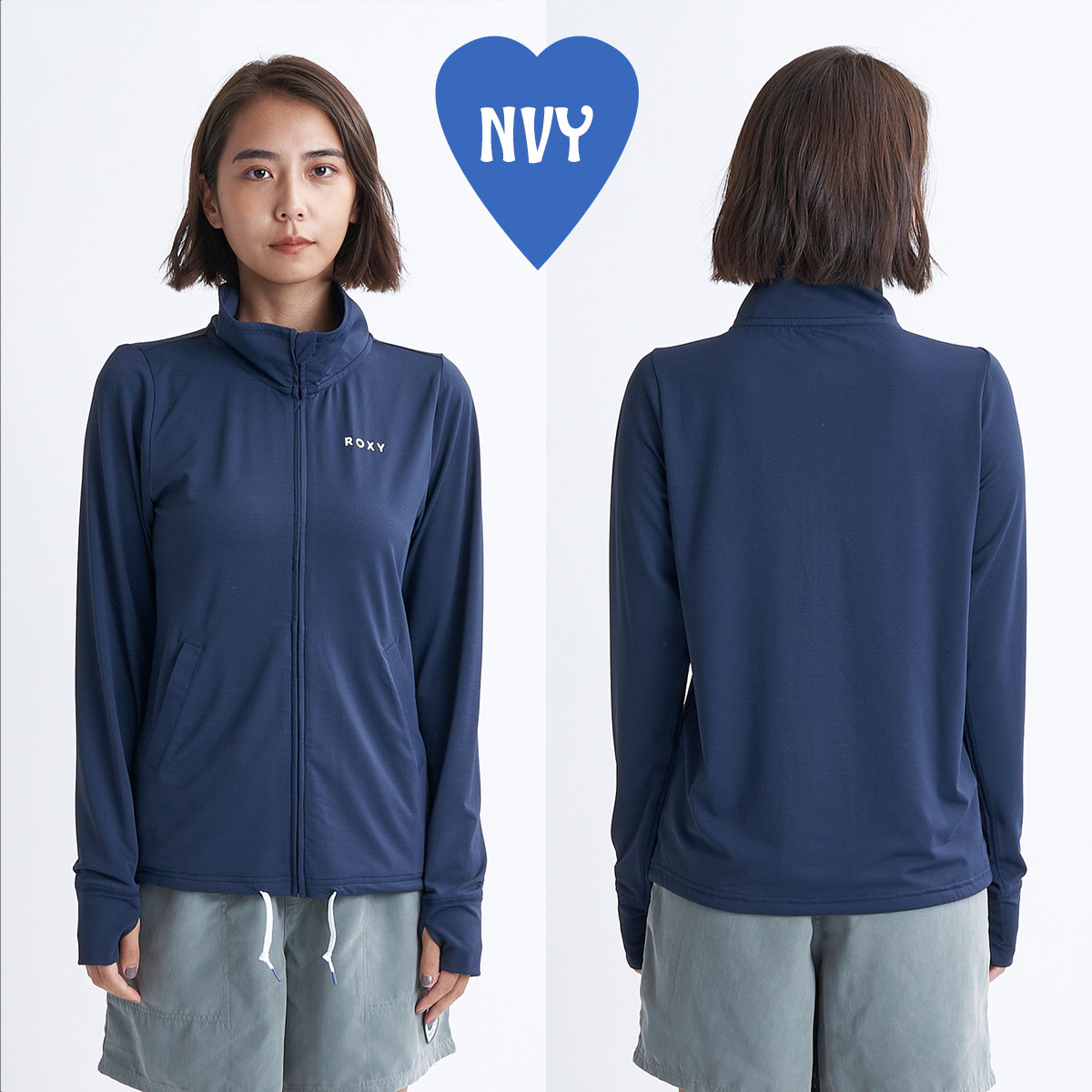 新品　roxy パーカー　ラッシュガード　長袖　L 白　大人気 Roxy - 新品 roxy パーカー ラッシュガード 長袖 L 白 大人気の