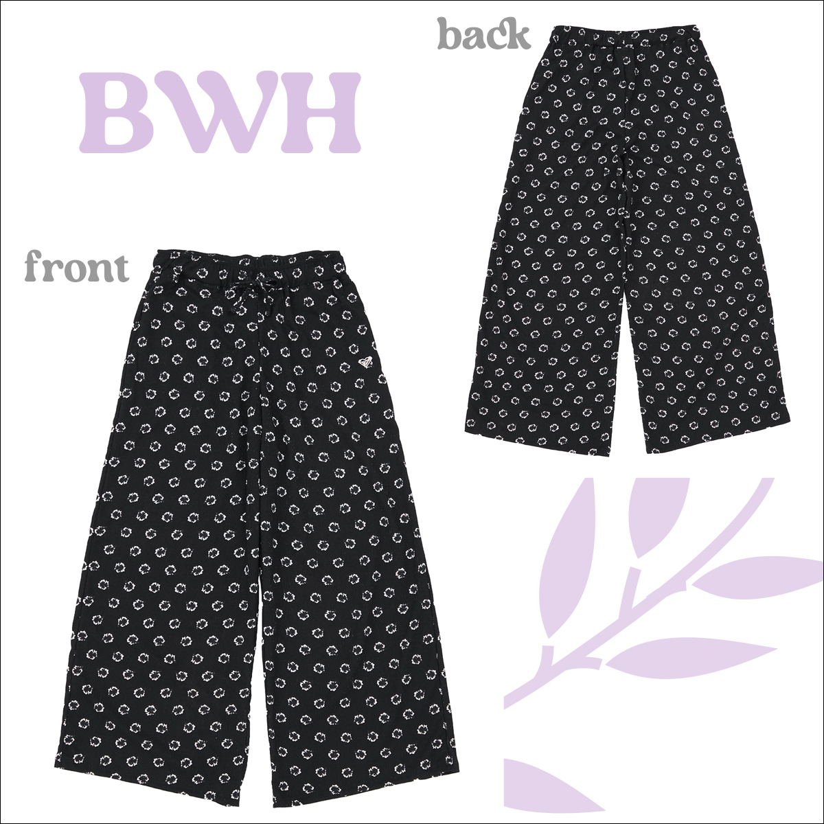 ROXY（ロキシー） 26 HS ROXY ワイドパンツ HIBISCUS TIDE PANTS
