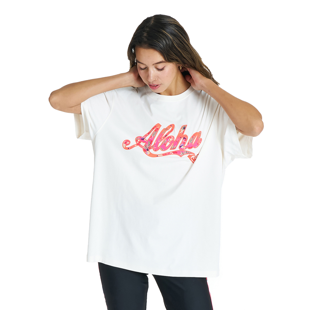 ROXY（ロキシー） 26 HS ROXY ラッシュ Tシャツ HIBISCUS COVE TEE