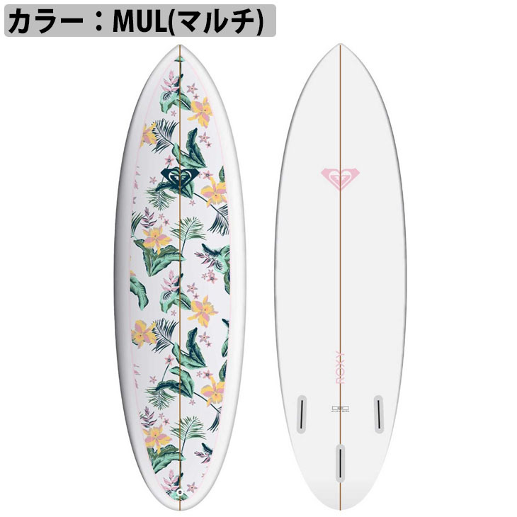 サーフボード ROXY ロキシー EGG 初心者用サーフボード ショートボード PU 6' 2〜6' 6 フューチャー トライフィン 3フィン  ラウンドテール 日本正規品