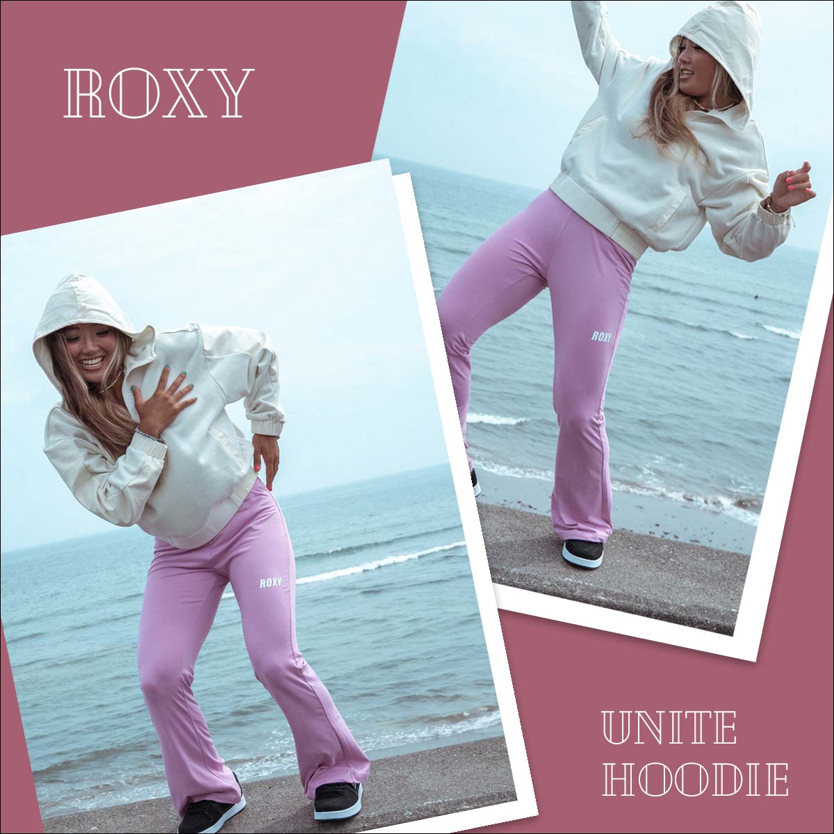 ROXY（ロキシー） UVカットパーカー レディース ハーフジップ 23 FW