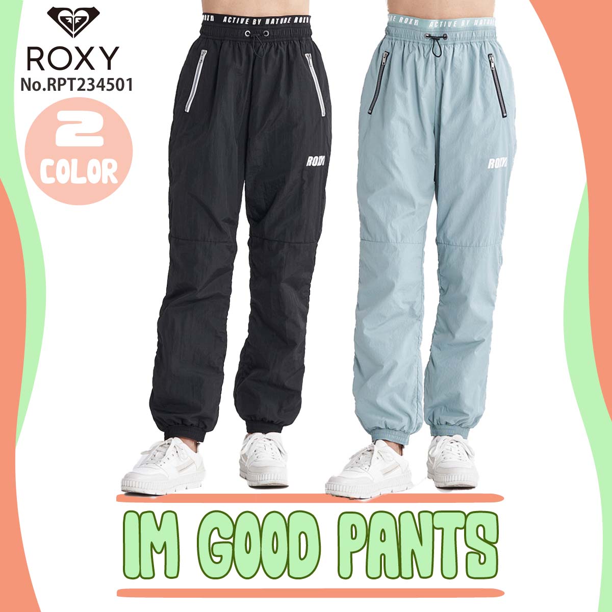 ROXY（ロキシー） 23FW ROXY レディース 撥水 パンツ RPT234501 