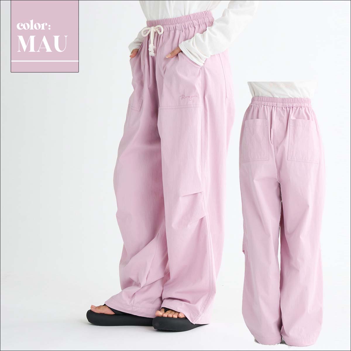 ROXY（ロキシー） 25 SS ROXY ロングパンツ STAY UNIQUE PANTS