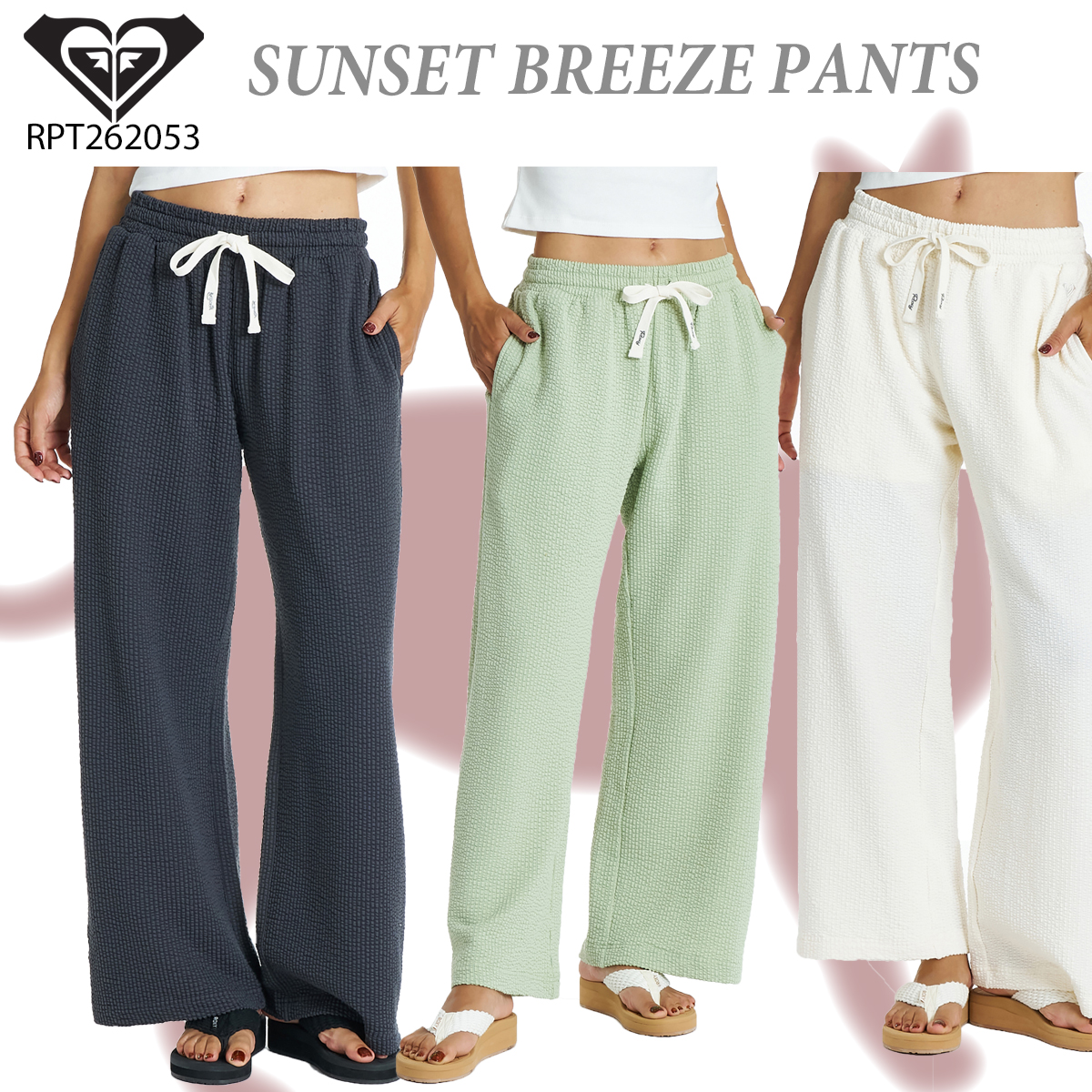 ROXY（ロキシー） 26 HS ROXY パンツ SUNSET BREEZE PANTS ロング