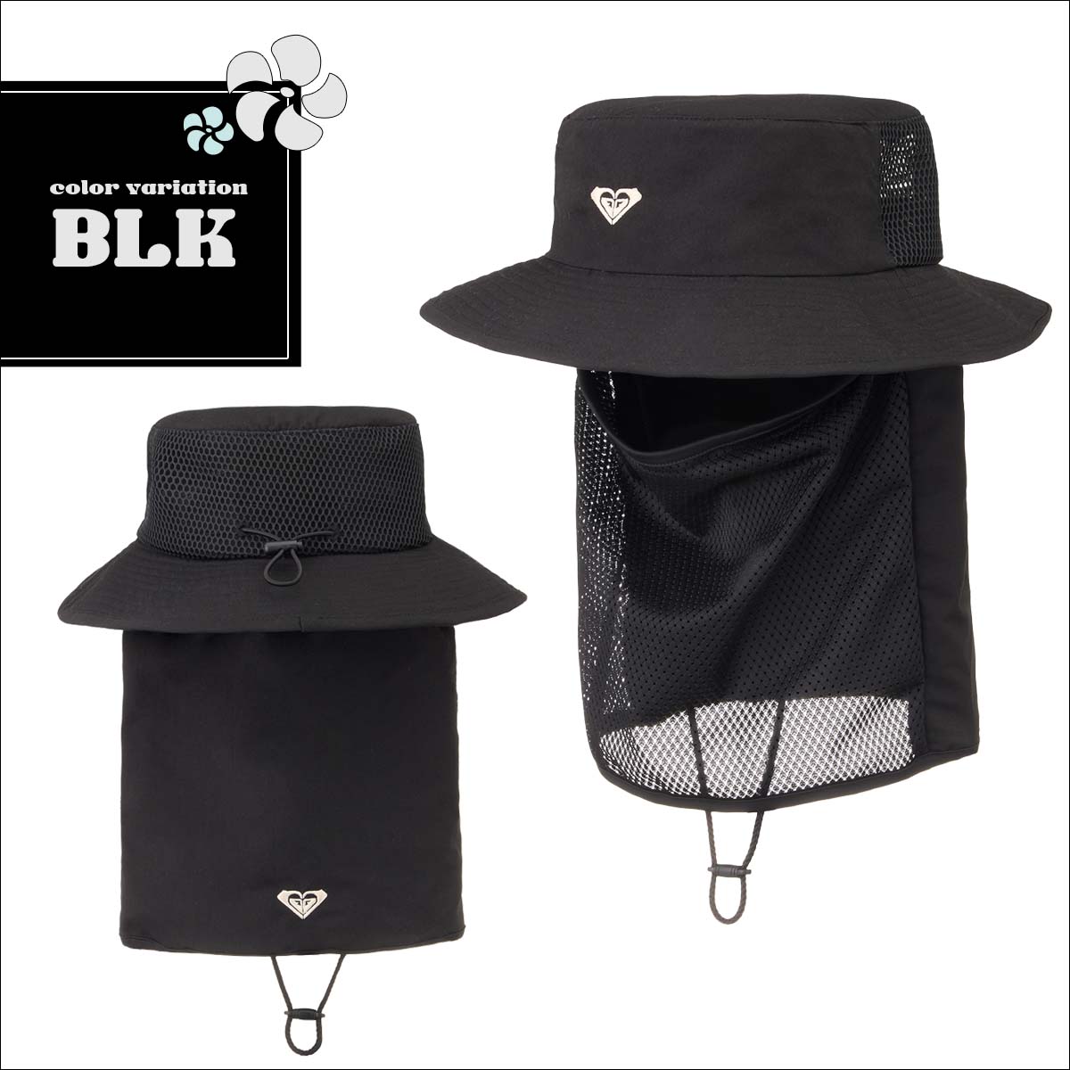 ROXY 25 SS ロキシー サーフハット WR UV WATER FACE MASK HAT