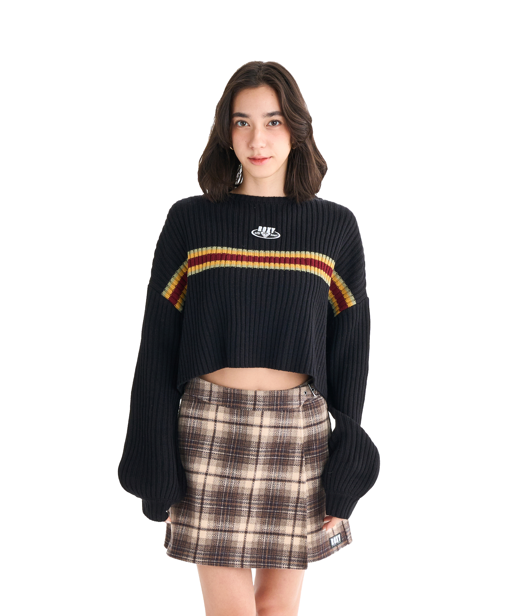 ROXY（ロキシー） 25 FW ROXY ニット HORIZON SWEATER リブ編みニット