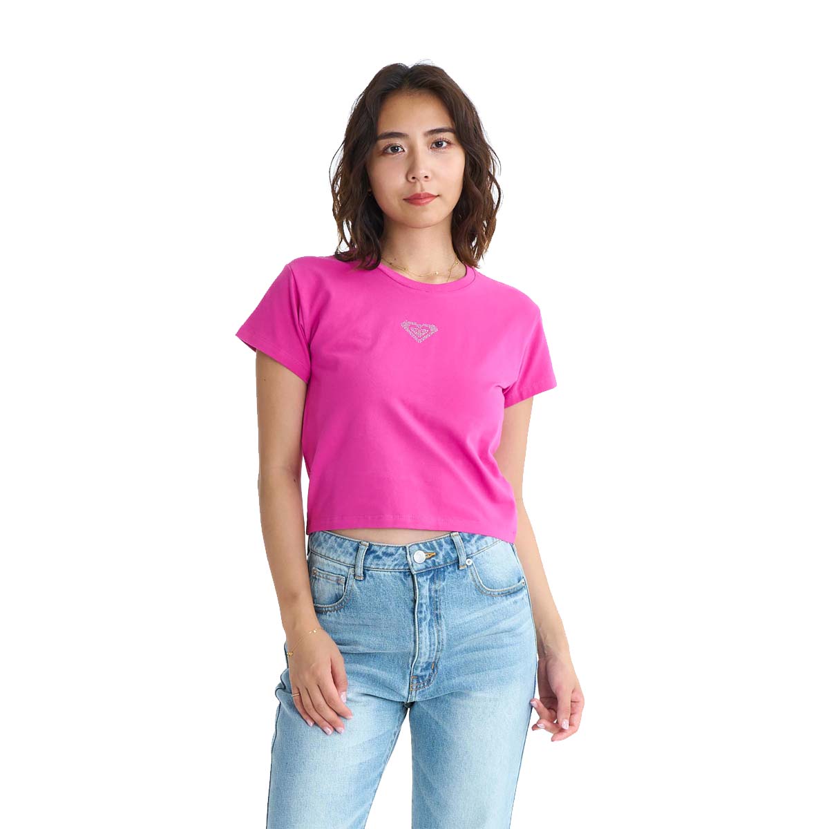 ROXY（ロキシー） 26 SS ROXY Tシャツ 半袖 ショート丈 チビT ロゴ