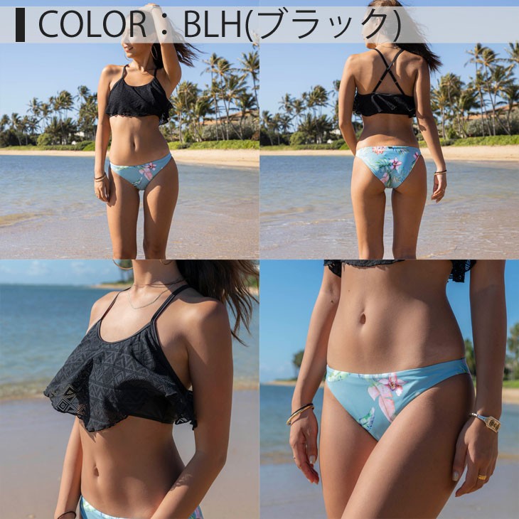 【めぐ様】ROXYフラワープリント水着セット ROXY フラワープリント ビキニ 8/10 - メルカリ