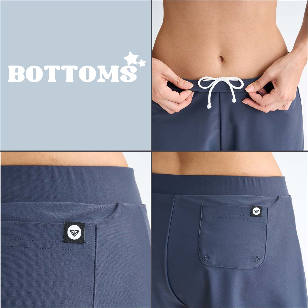 ROXY（ロキシー） 25 SS ROXY 水着3点セット ROXY STEP スイムウェア