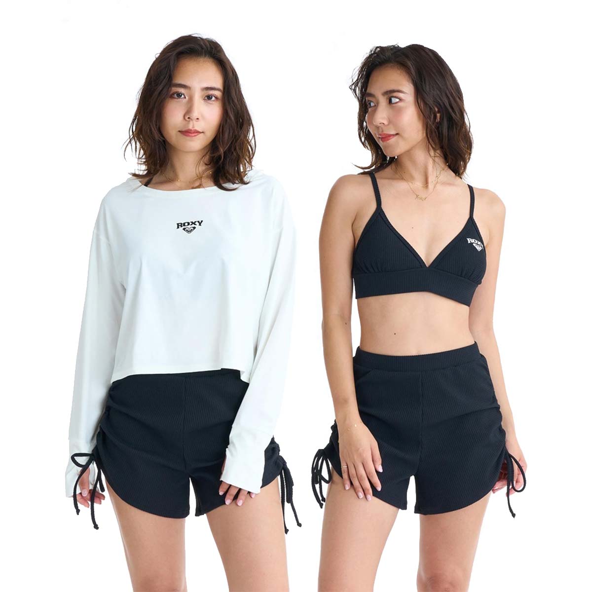 ROXY（ロキシー） 26 SS ROXY 水着 スイムウェア 3点セット ラッシュ
