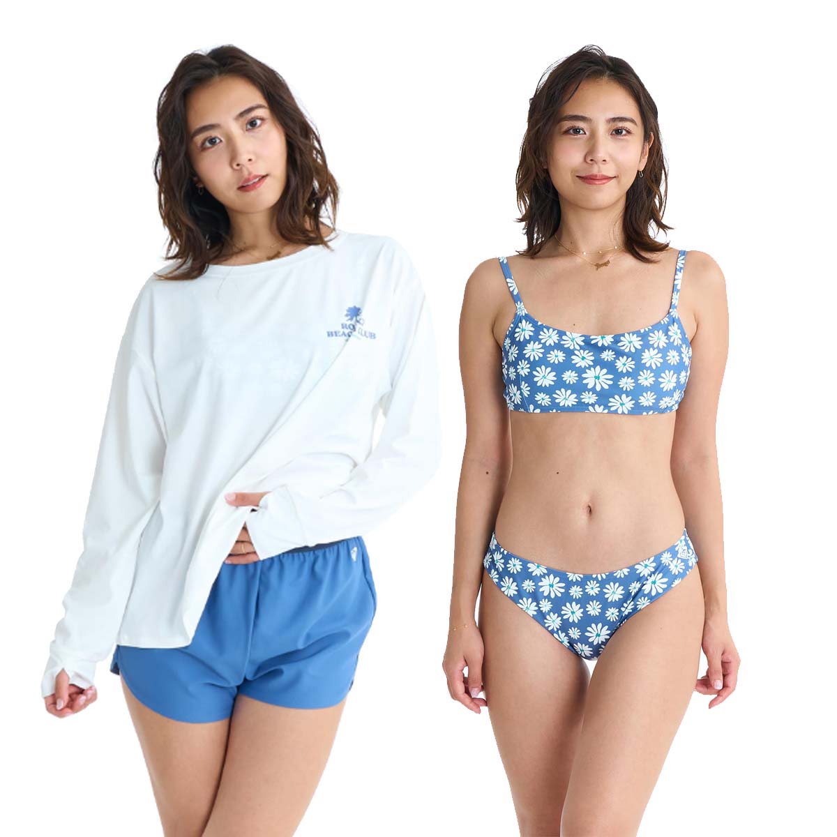 ROXY（ロキシー） 26 SS ROXY 水着 スイムウェア 4点セット ラッシュ