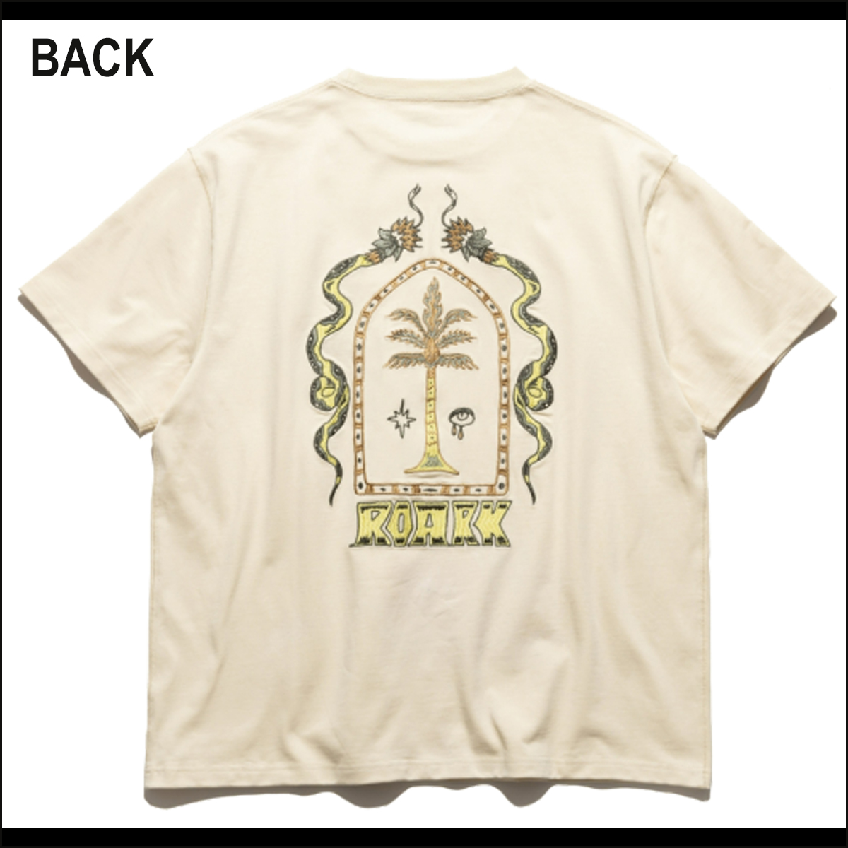 26 ROARK ロアーク Tシャツ AUGS PALM 14oz H/W TEE 半袖 カジュアル 