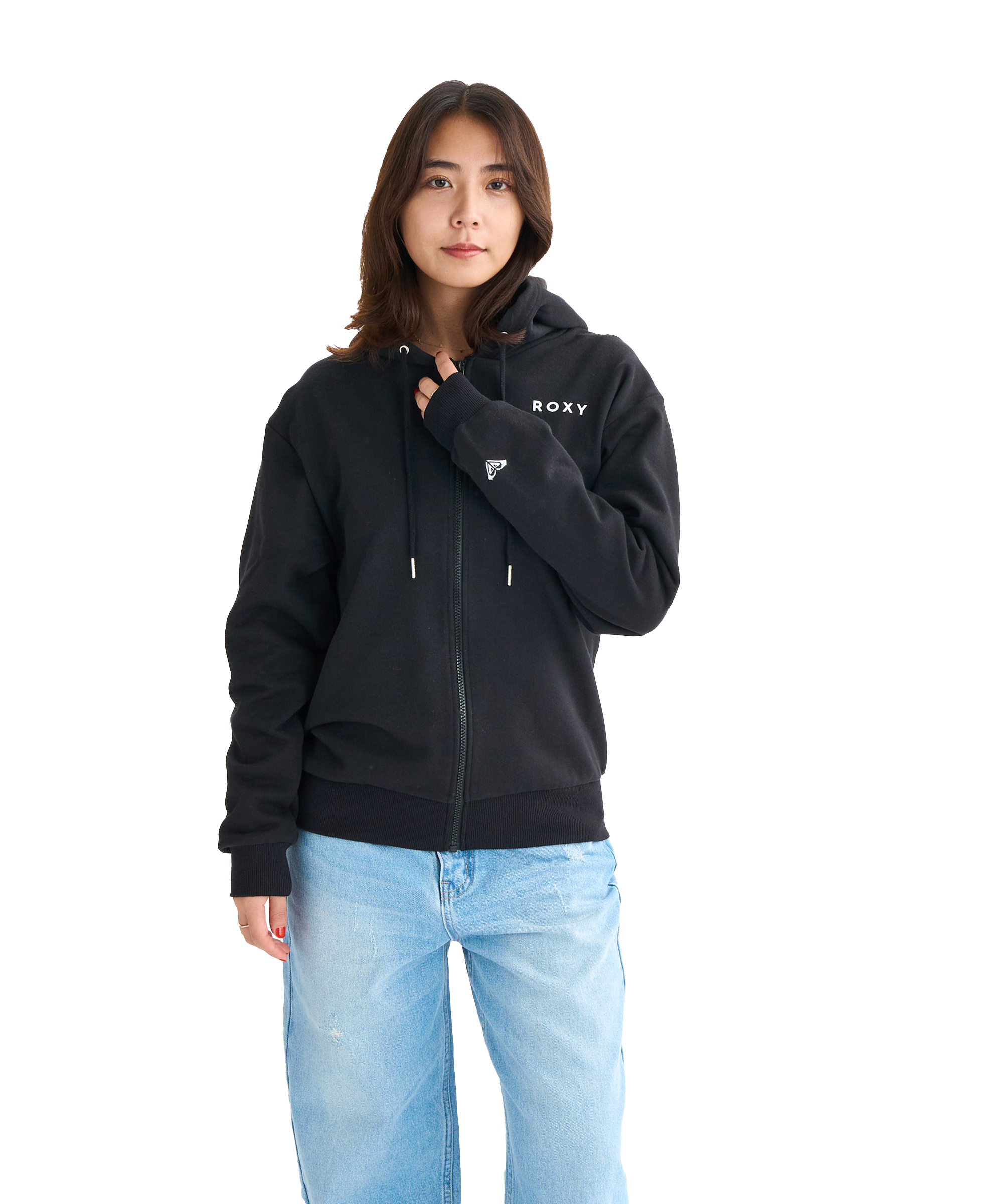 ROXY（ロキシー） 25 FW ROXY パーカー HISTORICAL LOGO ZIP HOODIE