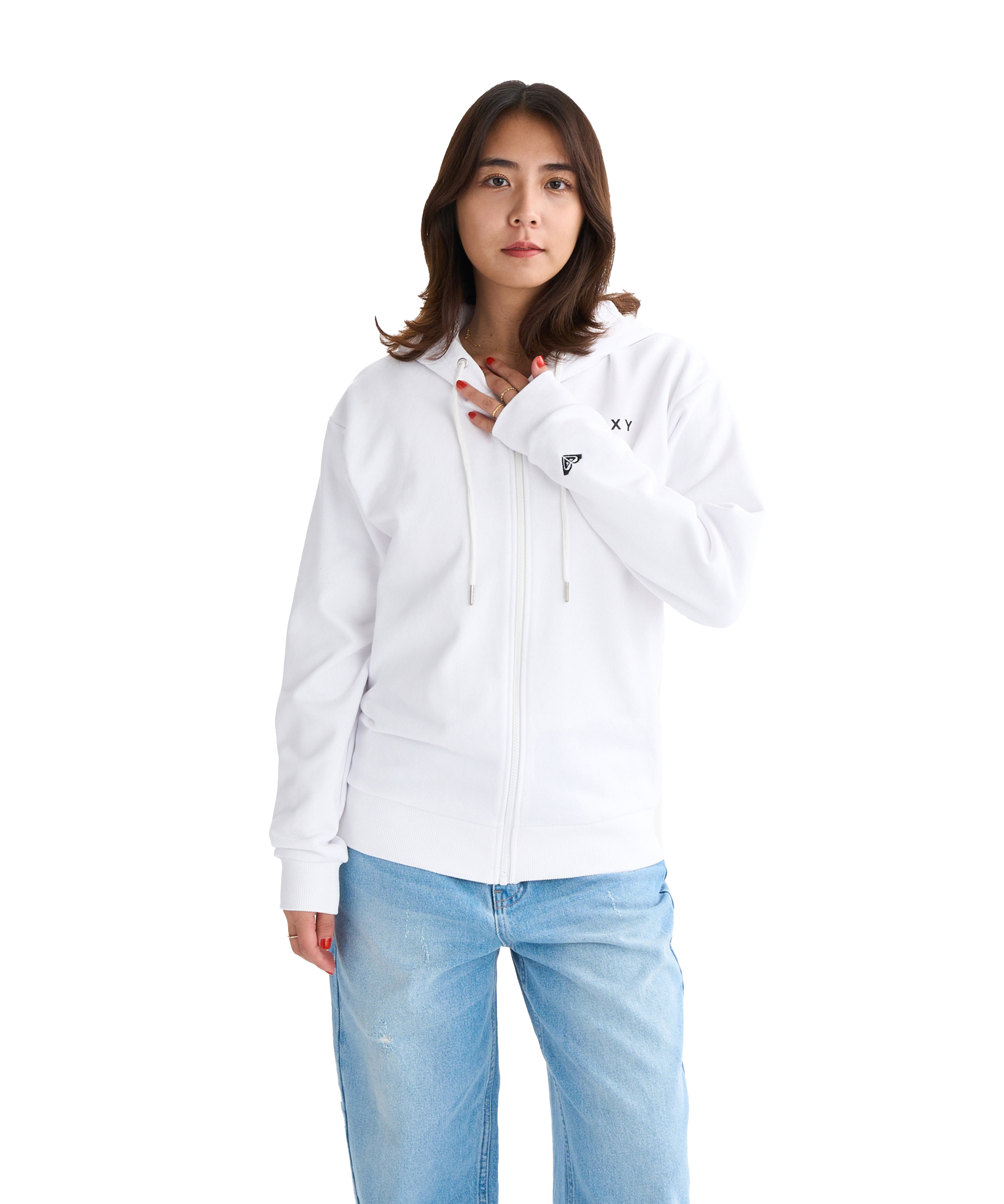 ROXY（ロキシー） 25 FW ROXY パーカー HISTORICAL LOGO ZIP HOODIE