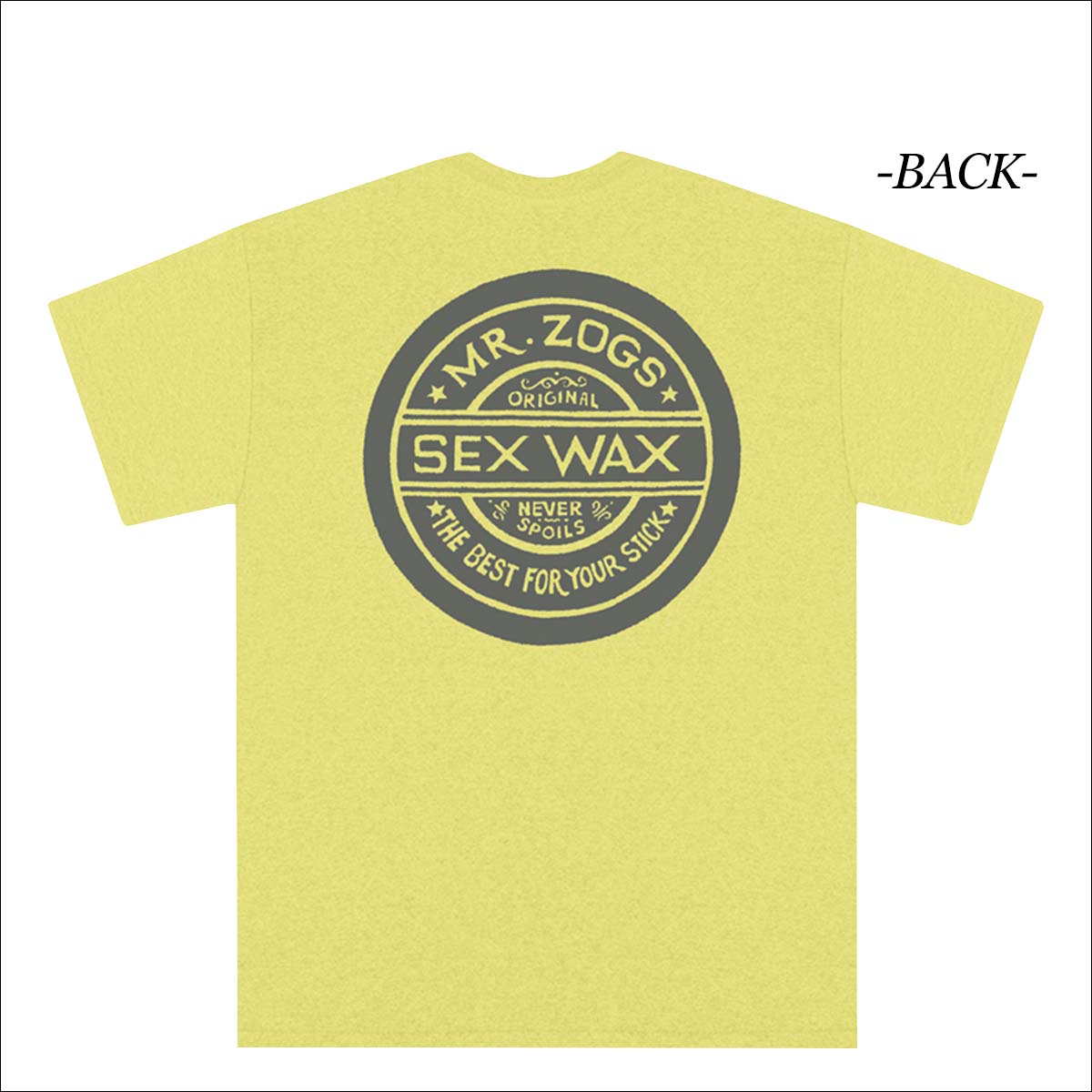 SEXWAX（セックスワックス） Tシャツ Plain Star Mens Regular Short