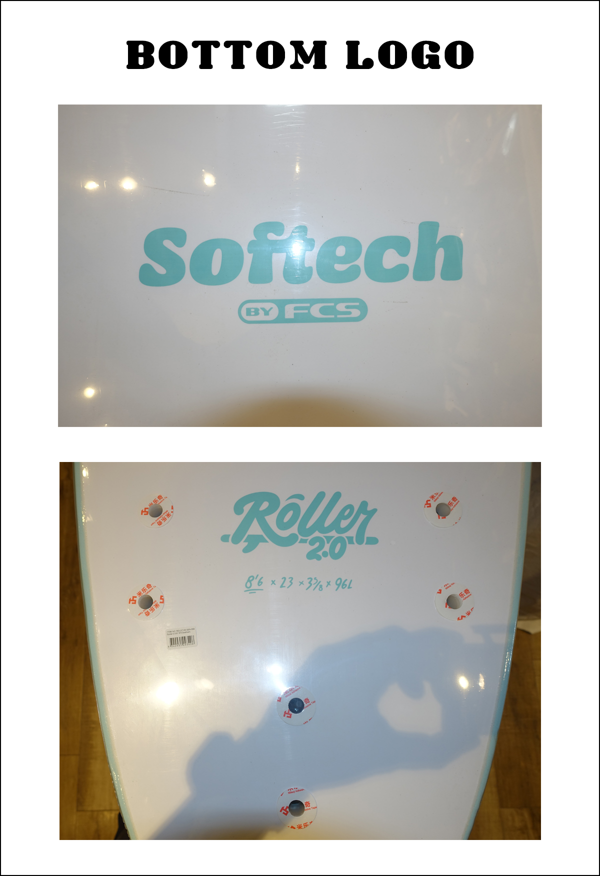 26 ソフテック ソフトボード Softech ROLLER 2.0 ローラー 8'6