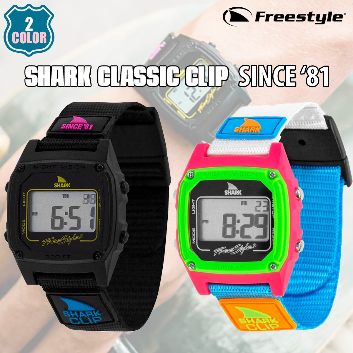 Freestyle（フリースタイル） 腕時計 SHARK CLASSIC CLIP SINCE 81