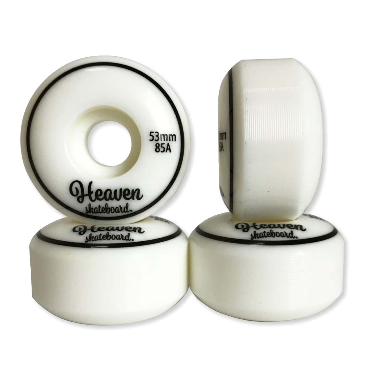 HEAVEN ヘブン スケボー ウィール SKATEBOARD SOFT WHEEL スケートボード ソフトウィール 1台分 4個セット 85A 日本正規品｜stradiy｜03